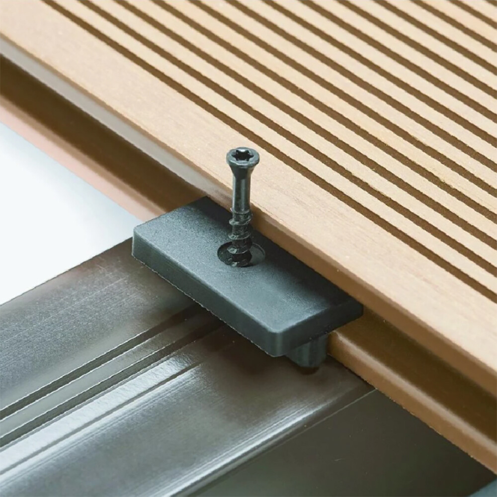 CLIP SEPARADOR DE PLASTICO INTERIOR PARA DECK WPC (BOLSA =100 UNIDADES) Clip Separador De Plastico Interior Para Deck Wpc (bolsa =100 Unidades)
