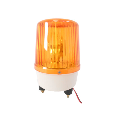 Baliza giratoria amar. c/ y s/ sonido 15x20cm-220V CF4104