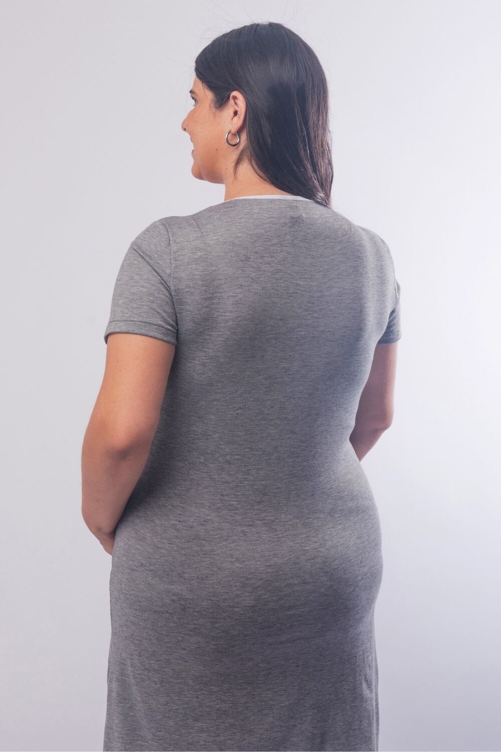 Camisón Maternal Martina Gris