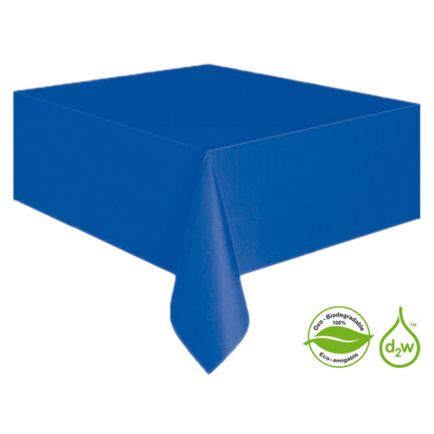 Mantel Biodegradable Rectangular Azul