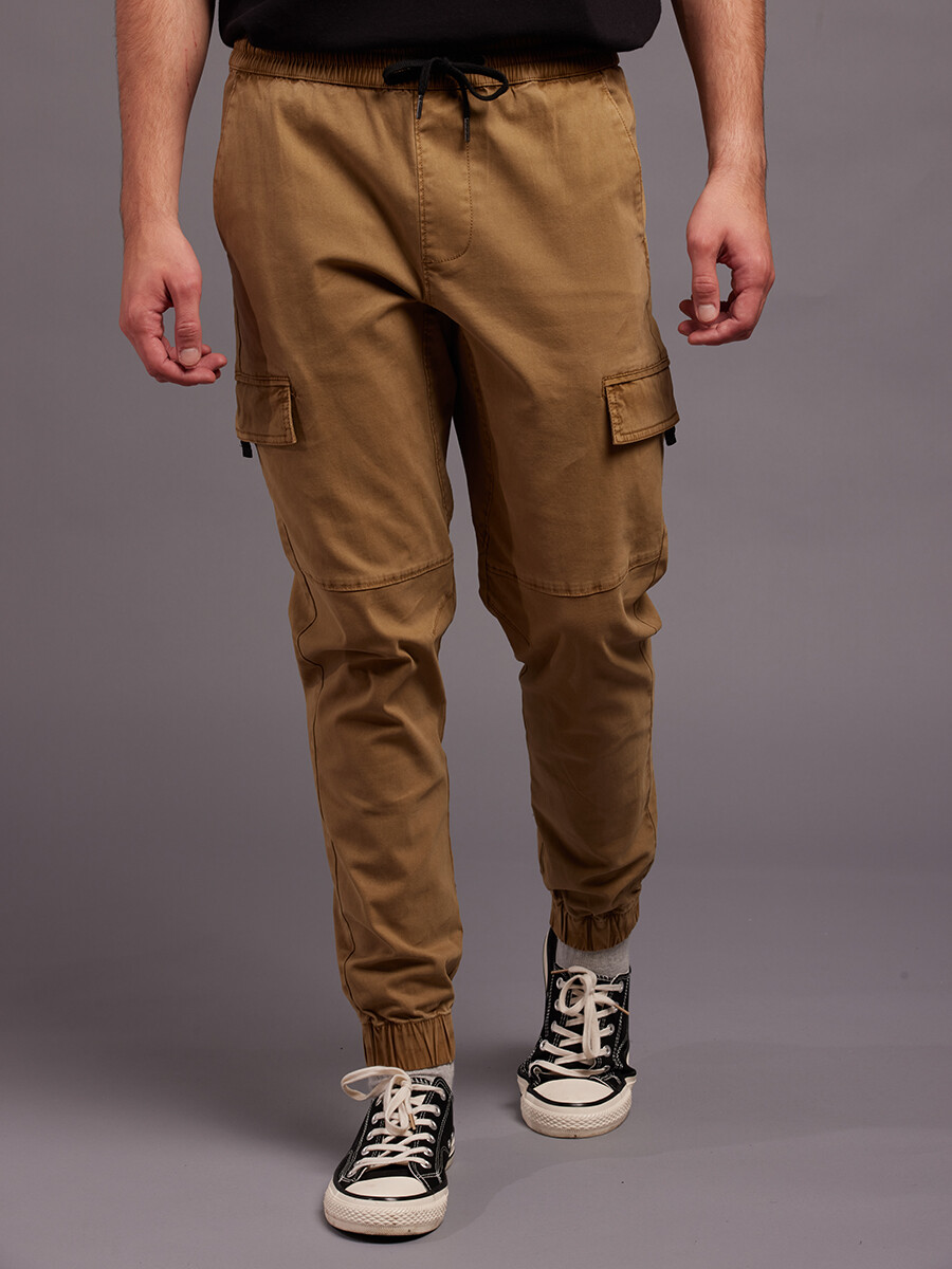 PANTALON CARGO STRAI RUSTY - Kaki 