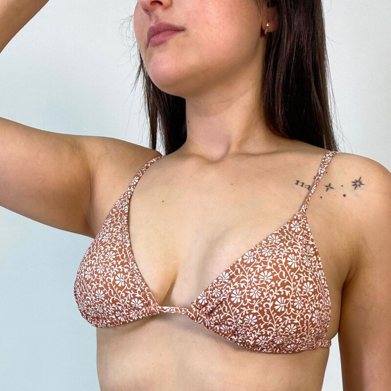 Top Bikini VERA Caramelo