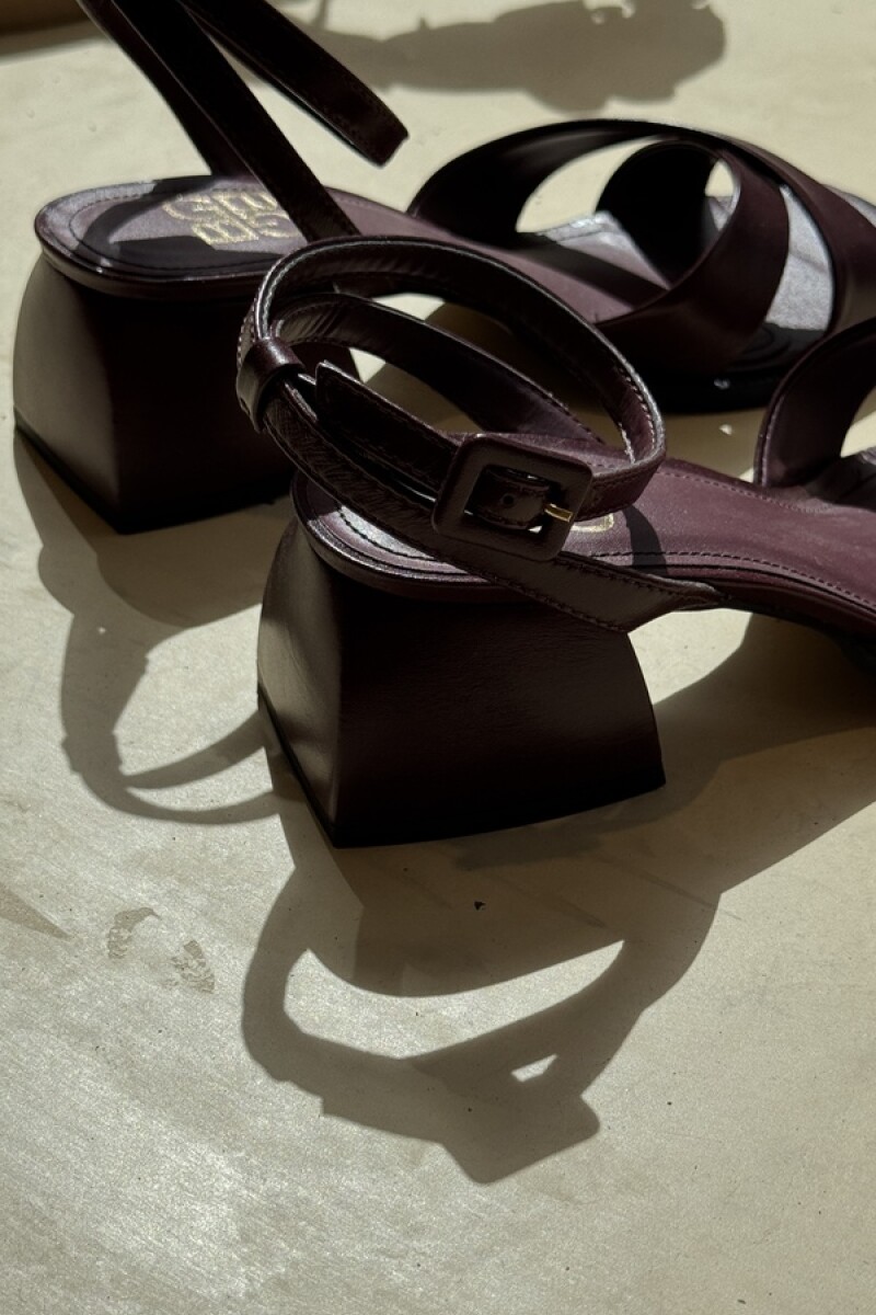 Sandalias Aime Bordo