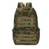 Mochila Táctica Camping 35L Bencor Militar Lona Reforzada Pixelado verde