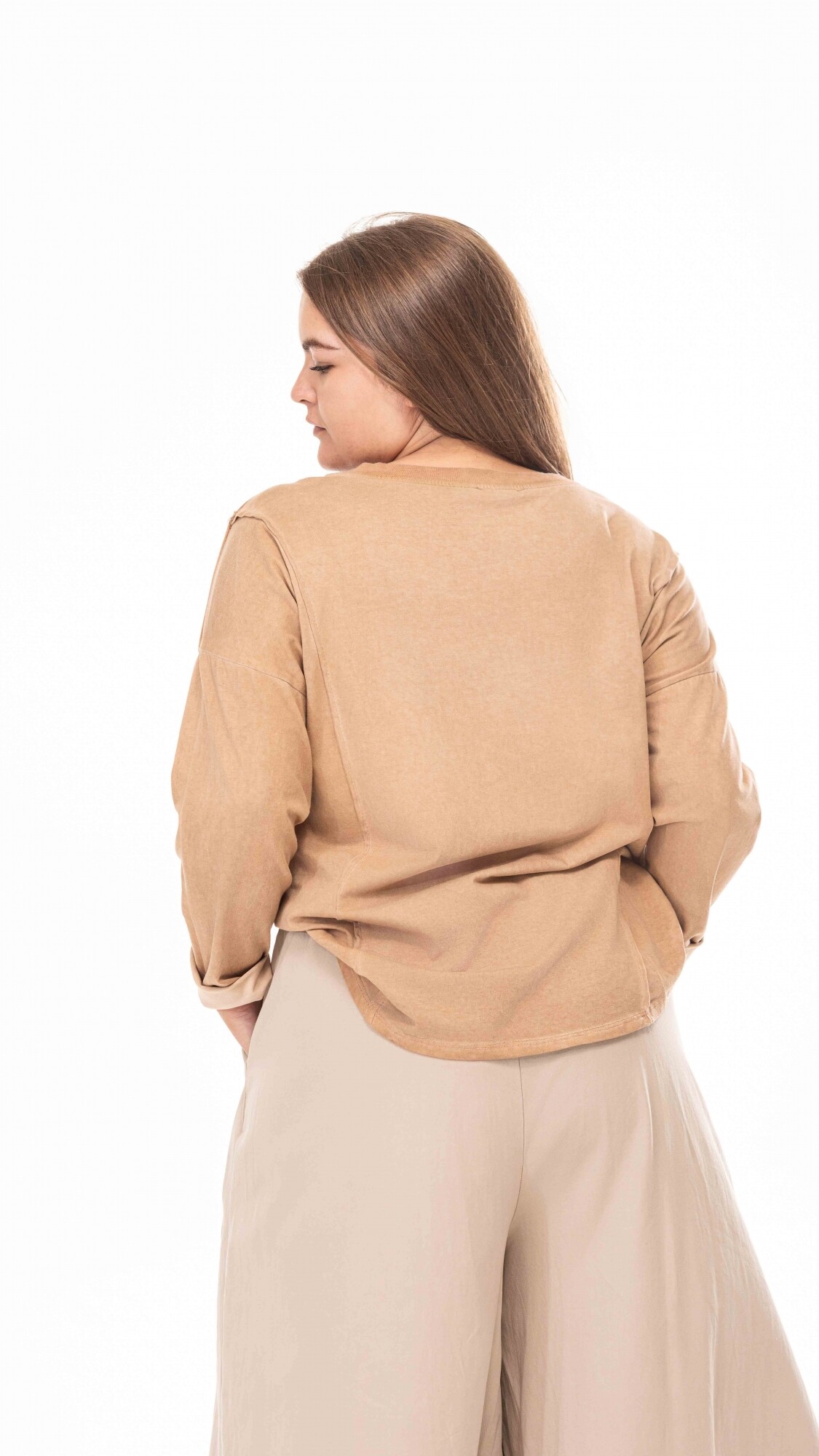 Sweater Lecce camel