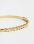 Pulseras Rígidas Premium Gold Pulsera Rígida De Acero Quirurgico - Dorado