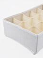 CAJA ORGANIZADORA ROPA INTERIOR 15 ESPACIOS CRUDO