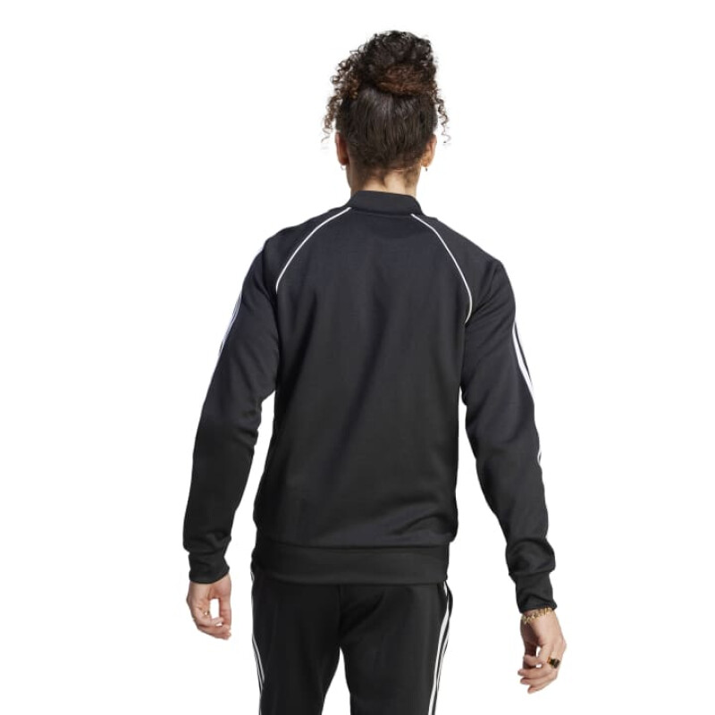 Campera Adidas Adicolor Classics de Hombre - IM4545 Negro-blanco