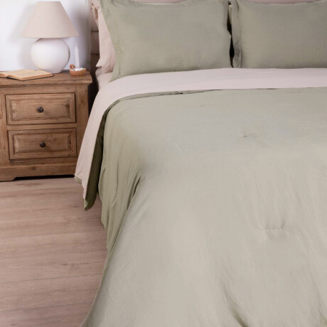 SET DE ACOLCHADO 1 1/2 PLAZA POLIESTER PREWASHED