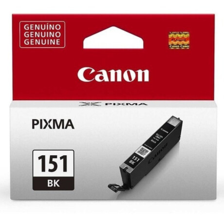 CANON CLI151 NEGRO IP7210/8710/IX6810/MX721/MG5410/5510 Canon Cli151 Negro Ip7210/8710/ix6810/mx721/mg5410/5510