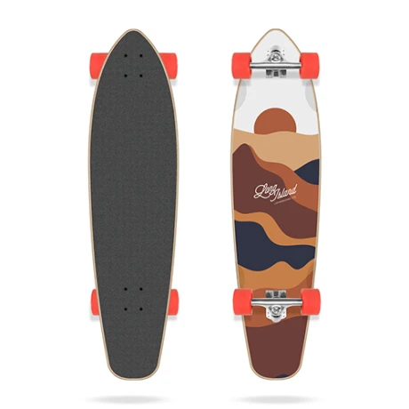 Longboard Long Island Landscape 37'' - Kicktail Longboard Long Island Landscape 37'' - Kicktail