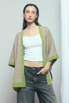 Poncho wavy PREVENTA verde
