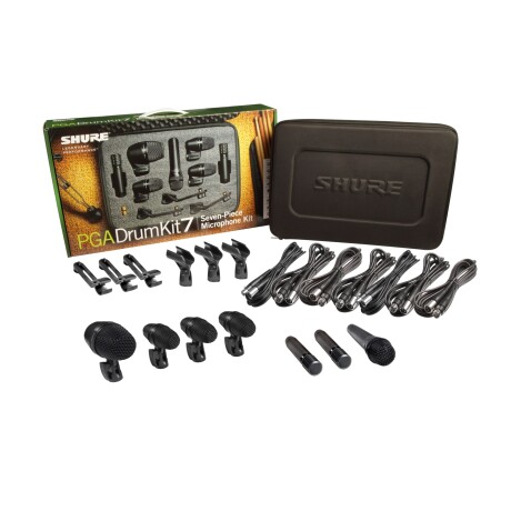 Micrófono Set De Batería Shure Pgadrumkit7 Pga 7pcs. Micrófono Set De Batería Shure Pgadrumkit7 Pga 7pcs.