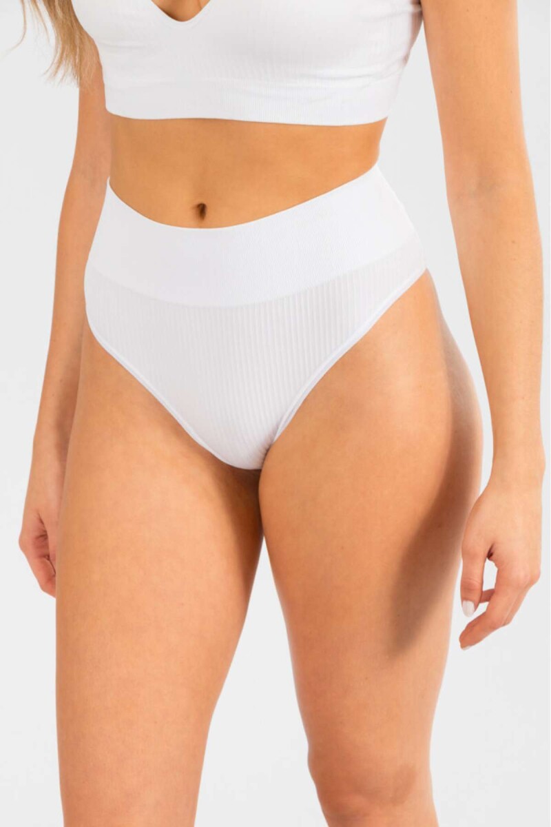 Bikini alta cosmos - Blanco 