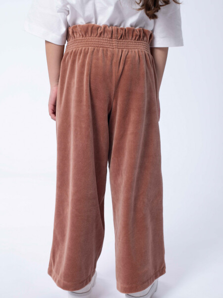 Pantalón De Plush Marron