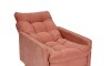 Poltrona reclinable Con Puff - Montreal Terracota