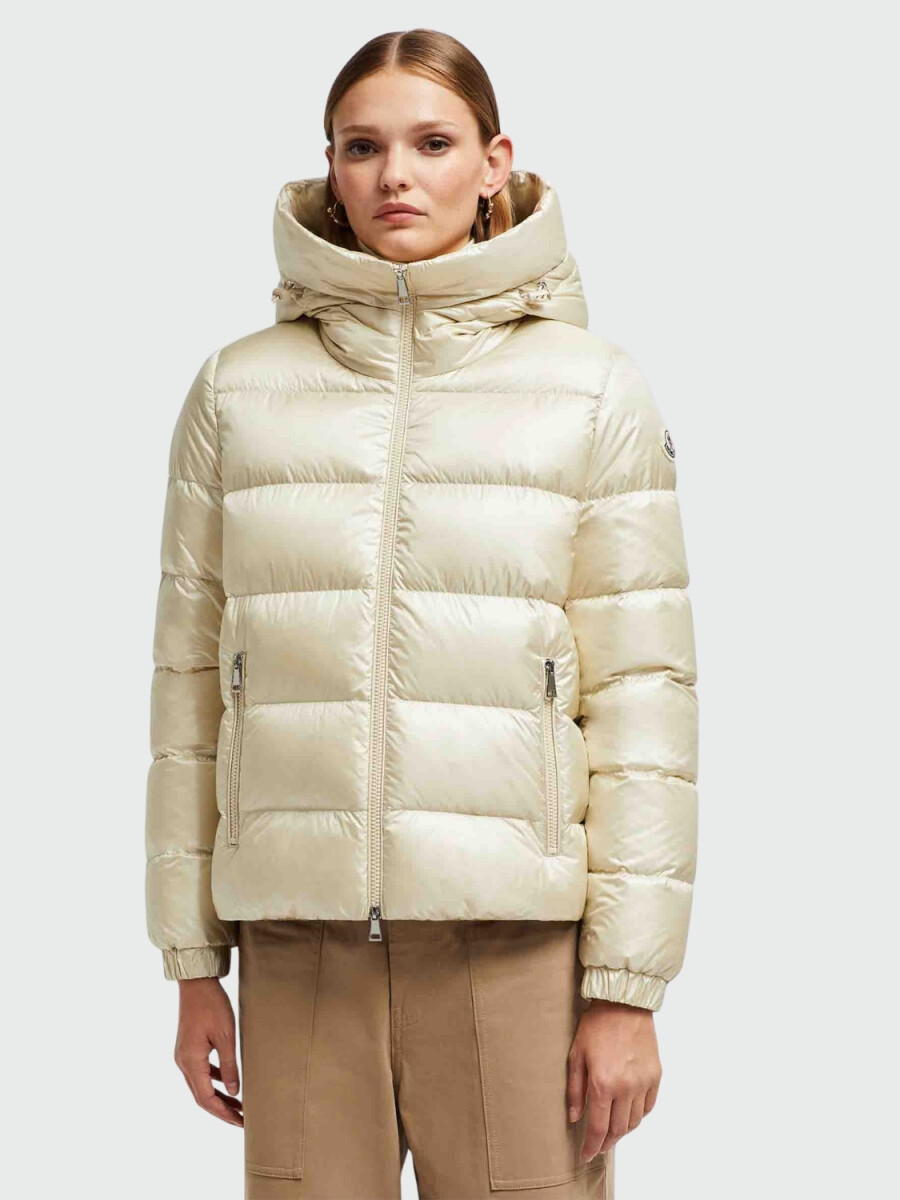 Moncler - Campera rellena de plumas con capucha, Biron 