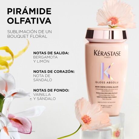 Shampoo Kérastase Gloss Absolu Bain Crème Hydra-Glaze 250ml Shampoo Kérastase Gloss Absolu Bain Crème Hydra-Glaze 250ml