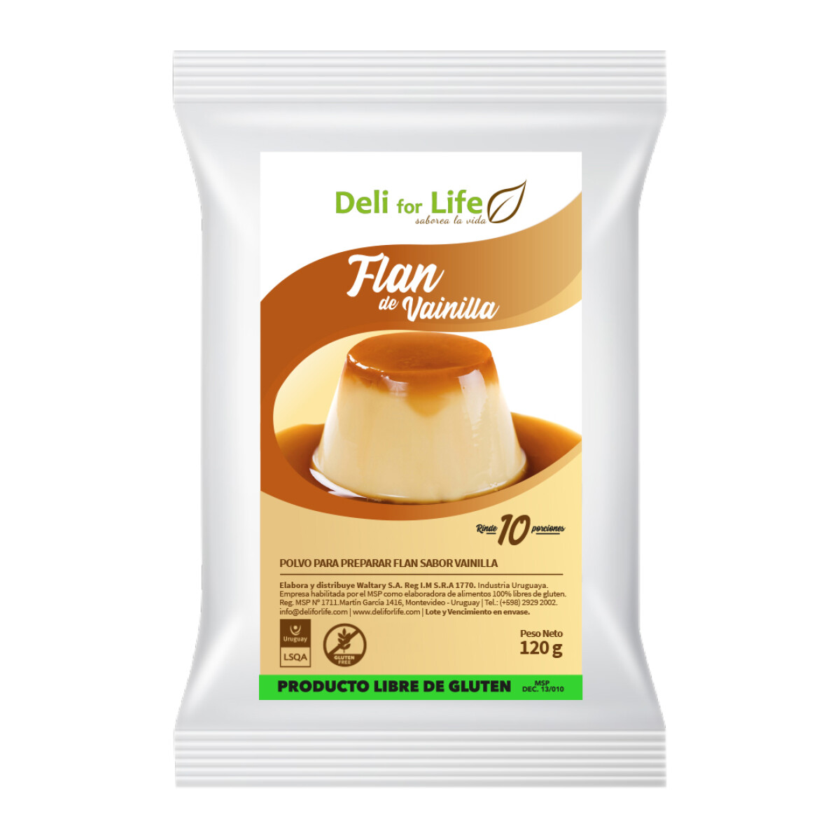 Flan Vainilla 120g 