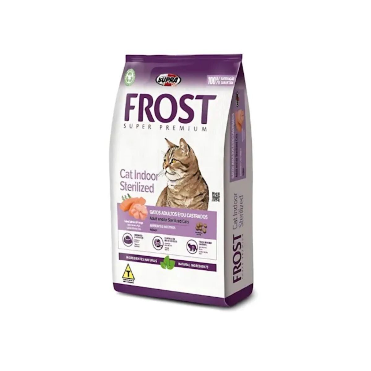 ALIMENTO DE GATO FROST INDOOR CASTRADO ADULTO 7.5KGS 