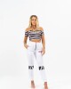 Pantalon Color Blanco Lbm U