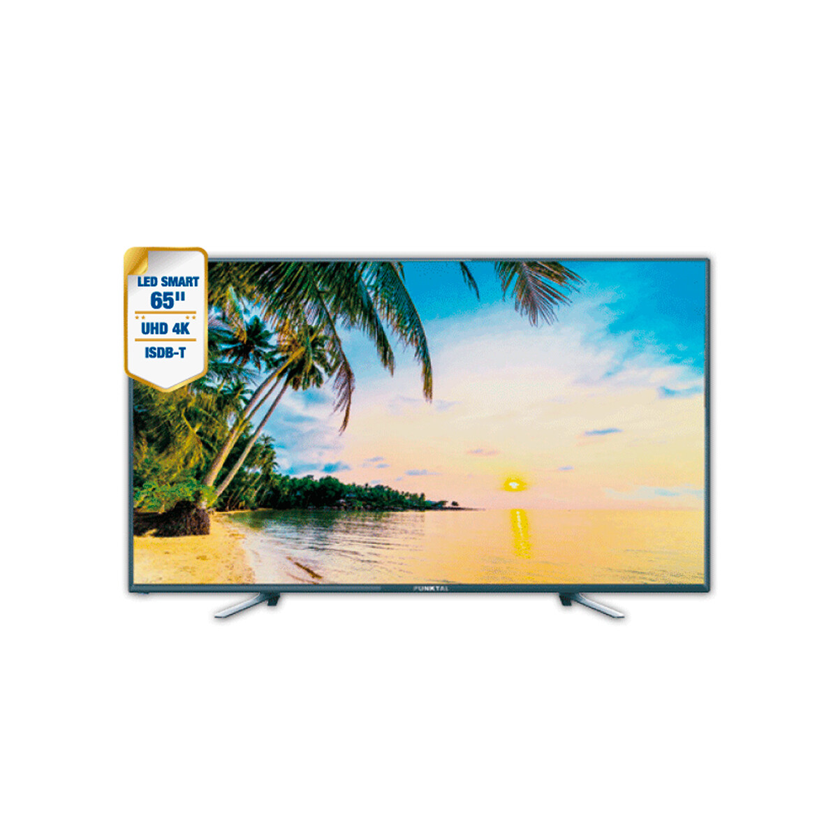 Televisor Smart Tv 65" 4k Punktal Pk65 Web 