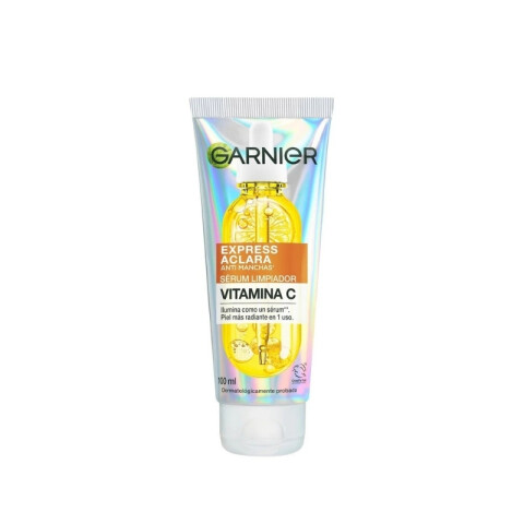 Garnier Express Aclara Vit C limpiador facial 100ml Garnier Express Aclara Vit C limpiador facial 100ml