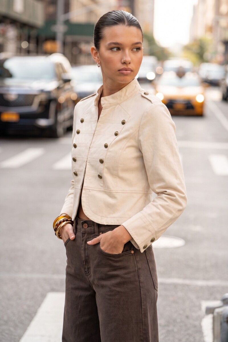 Chaqueta Alamares Nacar