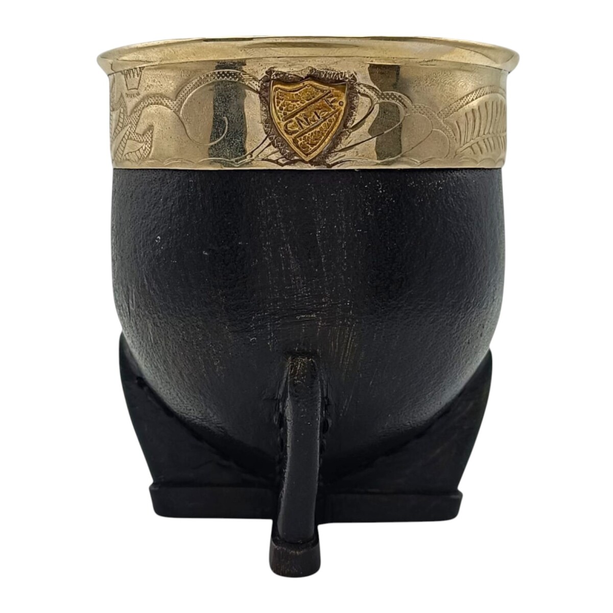 Mate Imperial NACIONAL con apliques en bronce - ALPACA - 07 - negrouniforme 