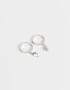 Sets Anillos Con corazón Set De Anillos Con Corazón - Plateado