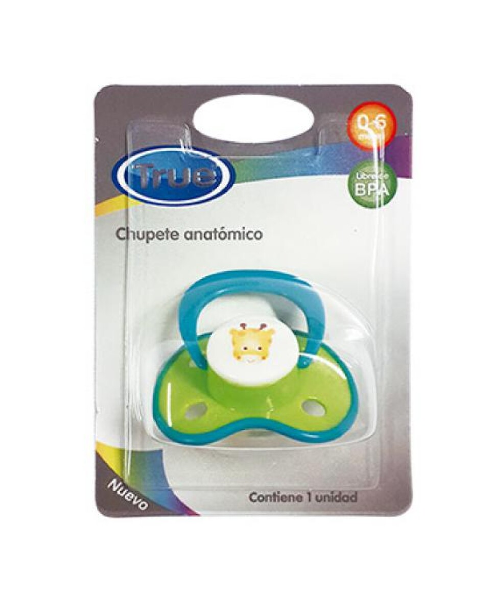 Chupete True Anatómico N°1 0-6 Meses 
