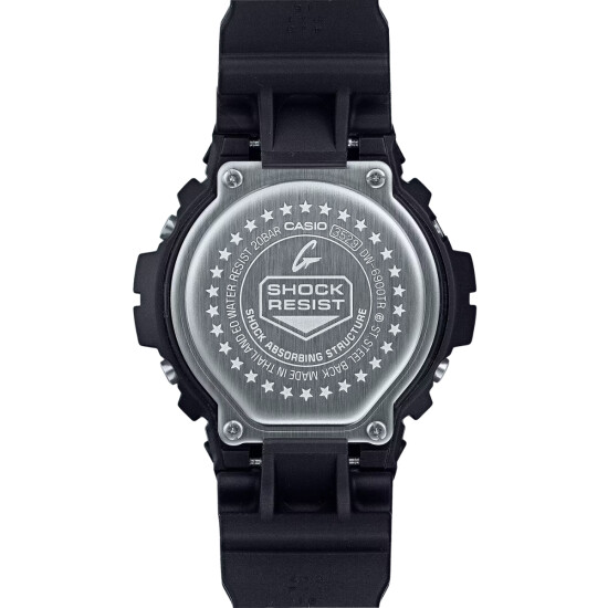 Reloj CASIO G-SHOCK DW6900TR-1DR en Resina Negro Esfera 53mm 0