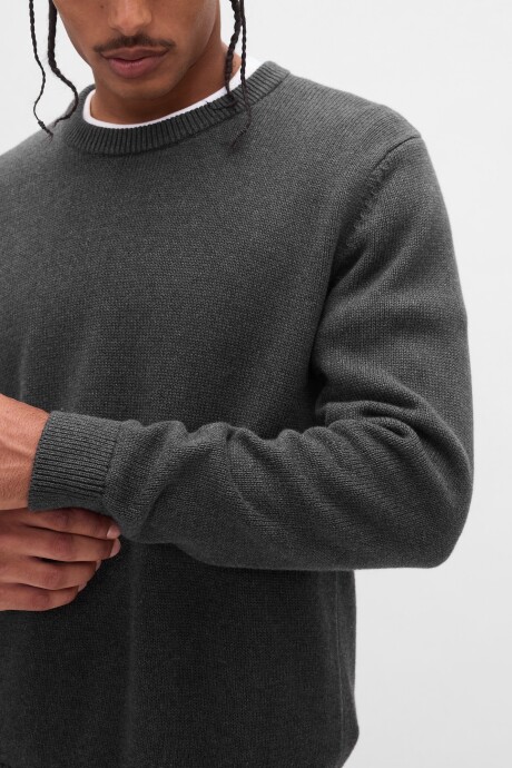 Buzo Algodón Básico Cuello Redondo Hombre B85