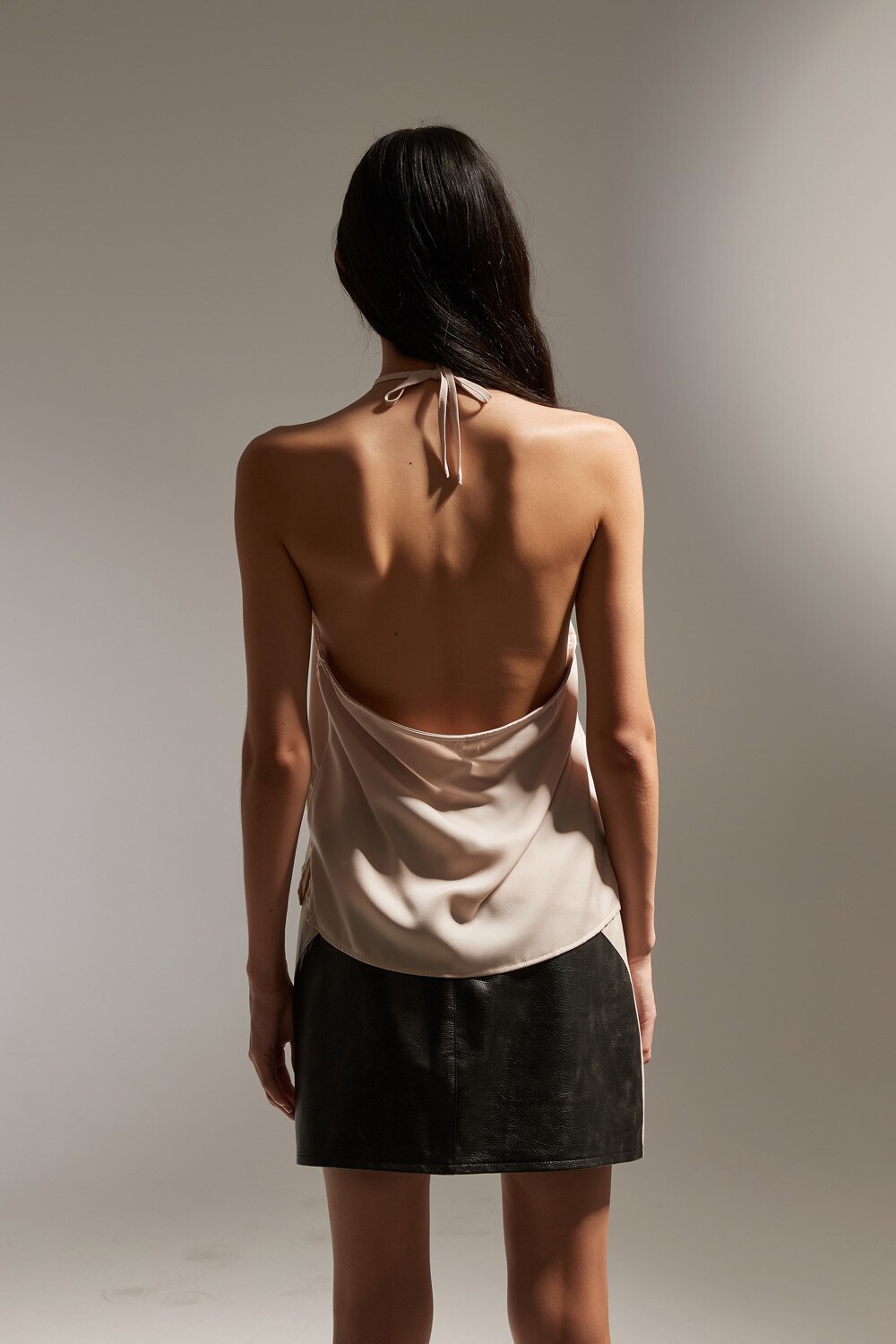 Tops Tartella Marfil / Off White