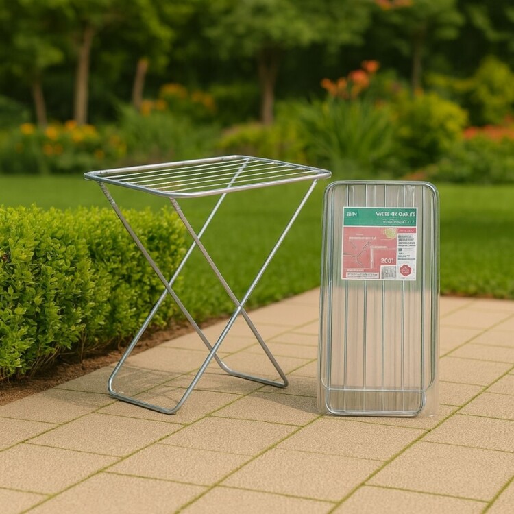 TENDEDERO DE ALUMINIO SLIM MOR PLATEADO