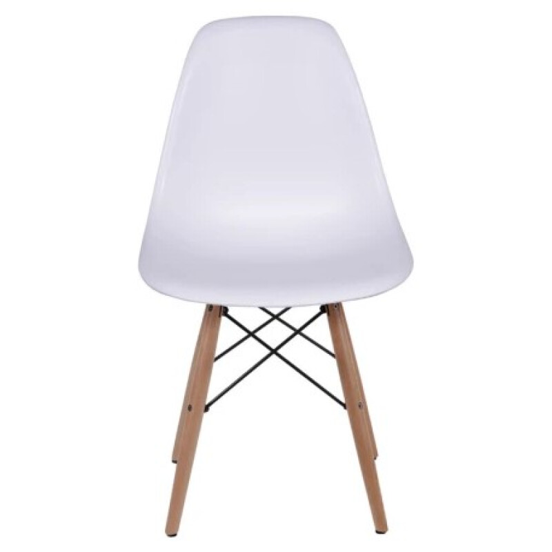Silla Eames Blanca | Diseño Nórdico | Patas de Madera | Comedor, Cocina y Oficina Silla Eames Blanca | Diseño Nórdico | Patas de Madera | Comedor, Cocina y Oficina