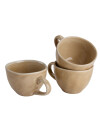 Taza de café DETMER Ø9XH7cm 22cl beige Taza de café DETMER Ø9XH7cm 22cl beige