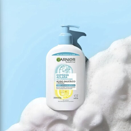 Crema Limpiadora Garnier Nutritiva Express Aclara Anti Imperfecciones 250ml Crema Limpiadora Garnier Nutritiva Express Aclara Anti Imperfecciones 250ml