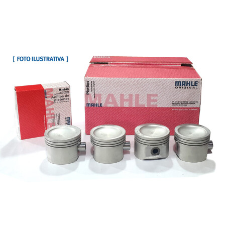 PISTON VOLKSWAGEN SUBCONJ. STD 1.8N 81MM MOTOR AP MAHLE PISTON VOLKSWAGEN SUBCONJ. STD 1.8N 81MM MOTOR AP MAHLE