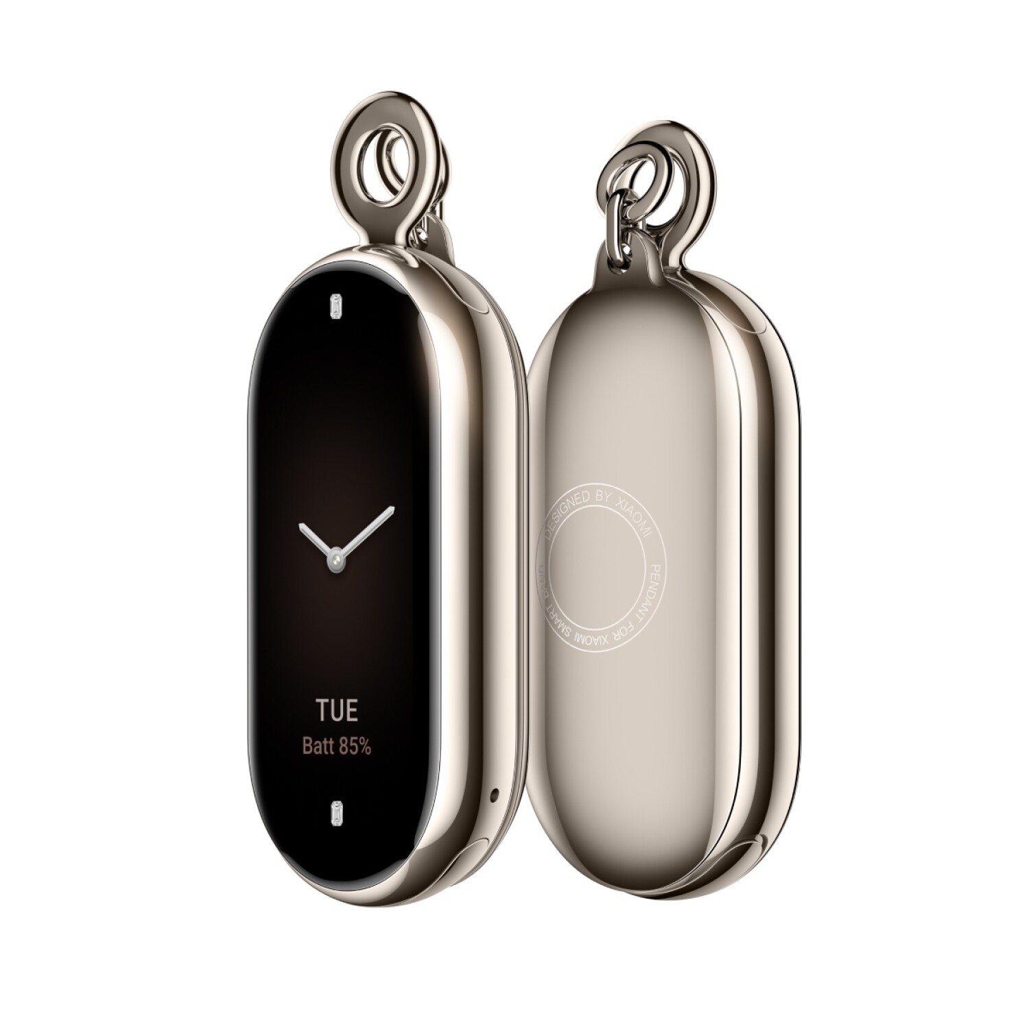 Colgante Pendant de Acero para Xiaomi Smart Mi Band 8 - Silver — Cover  company