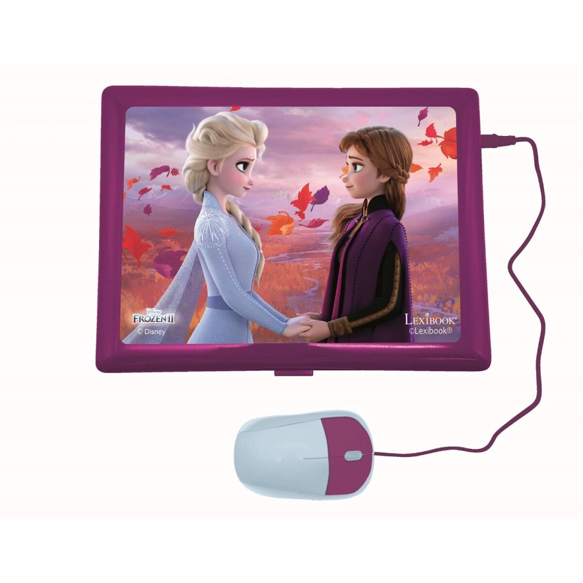 Laptop Disney Lexibook educativa bilingüe diseño - Frozen 