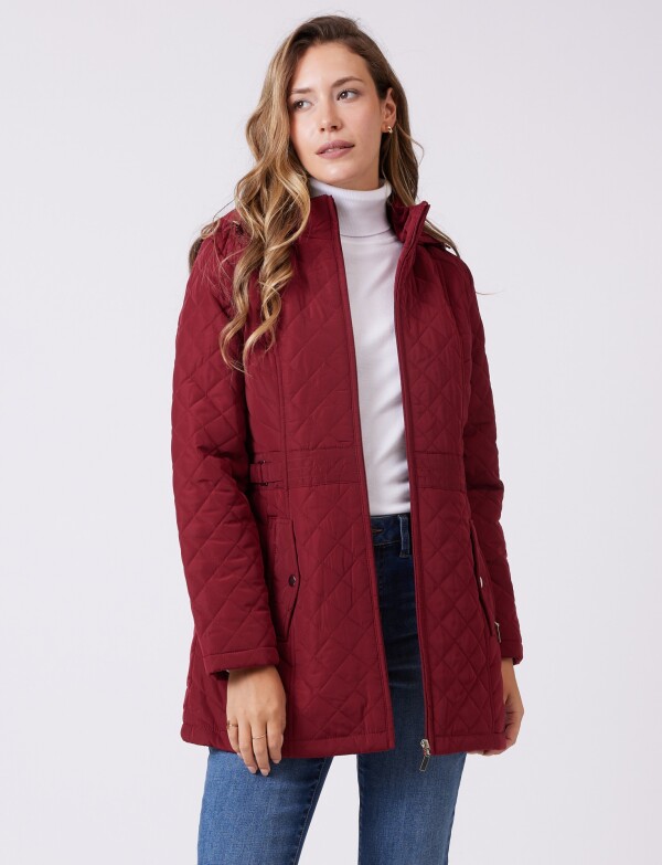 Campera Capitoneada ROJO