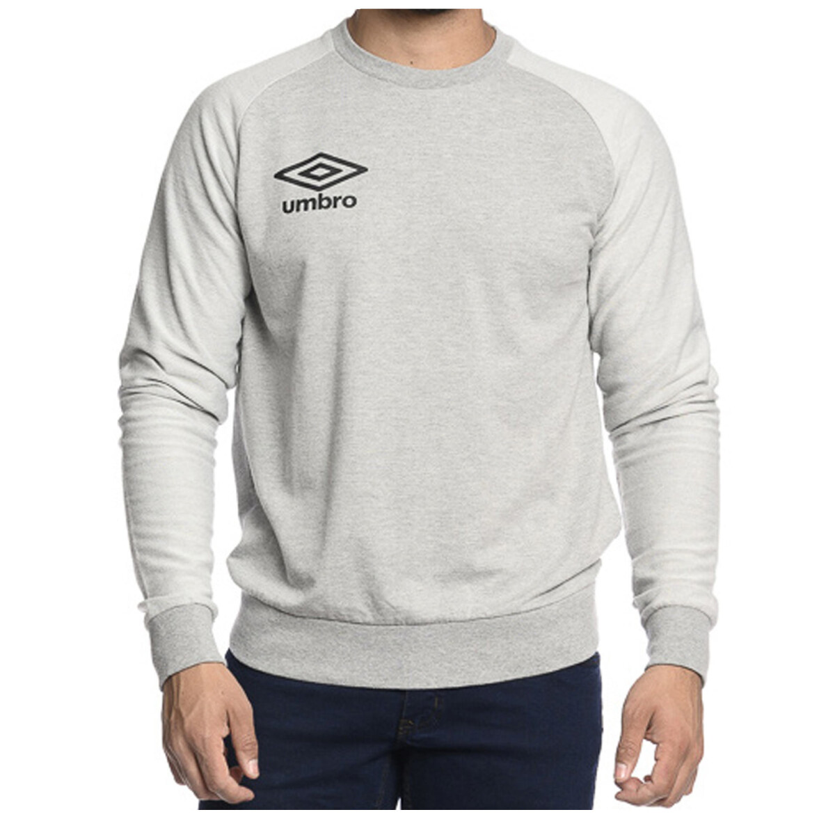 Buzo de Hombre Umbro Gok Adulto - Gris Melange - Negro 