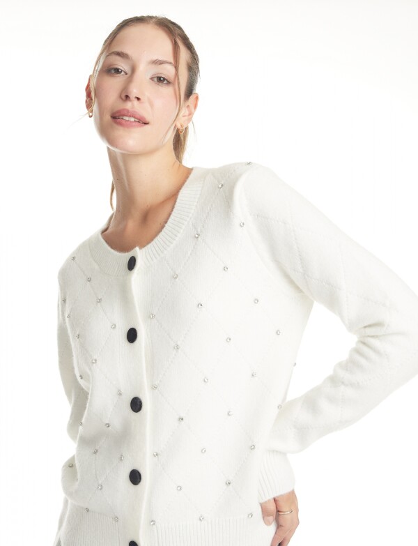 Cardigan Strass CRUDO