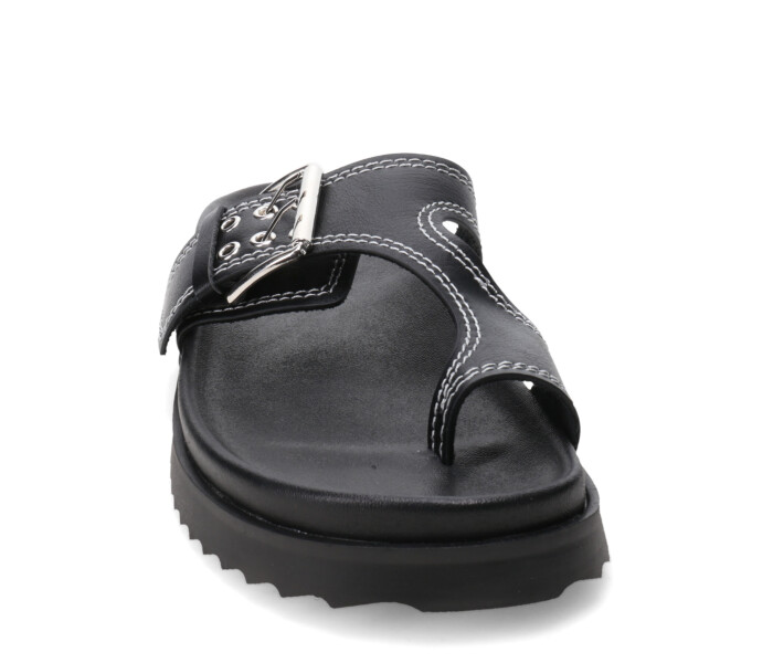 Sandalia FUNI con hebilla Black