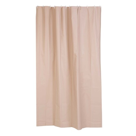 CORTINA BAÑO PEVA 180X200 POLIESTER MARRON TAUPE TAUPE