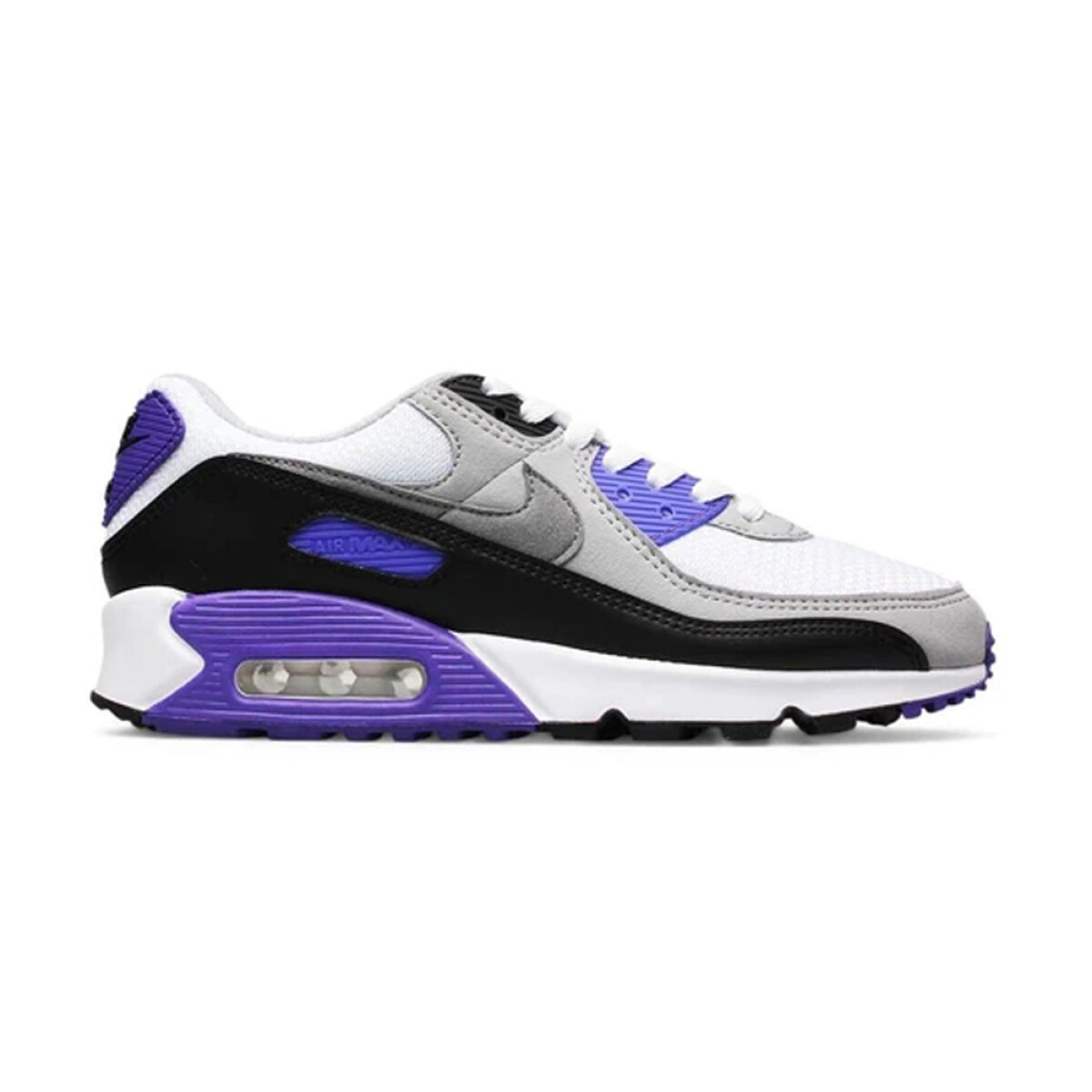 Nike Air Max 90 - White/Black/Purple 