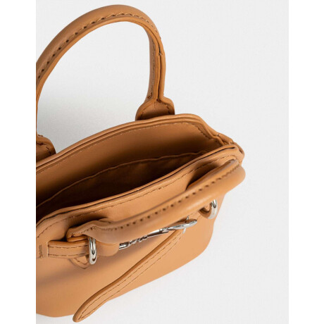 Monedero Formato Cartera Marron Beige