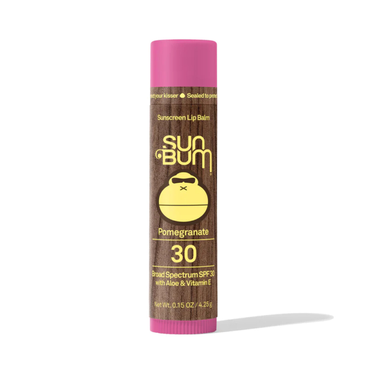 Protector labial Sun Bum Spf 30 Lip Balm – Pomegranate 4.25 G / 0.15 Oz 