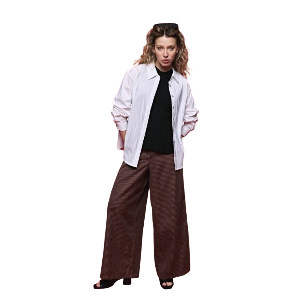 CAMISA IVANKA XS-XXL - BLANCO 
